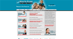 Desktop Screenshot of healthplansunlimited.com