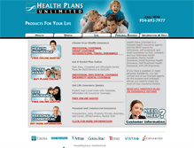 Tablet Screenshot of healthplansunlimited.com